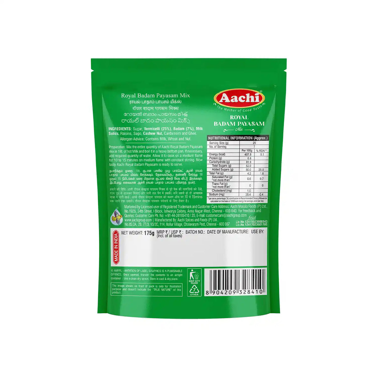 Aachi Badam Payasam Mix