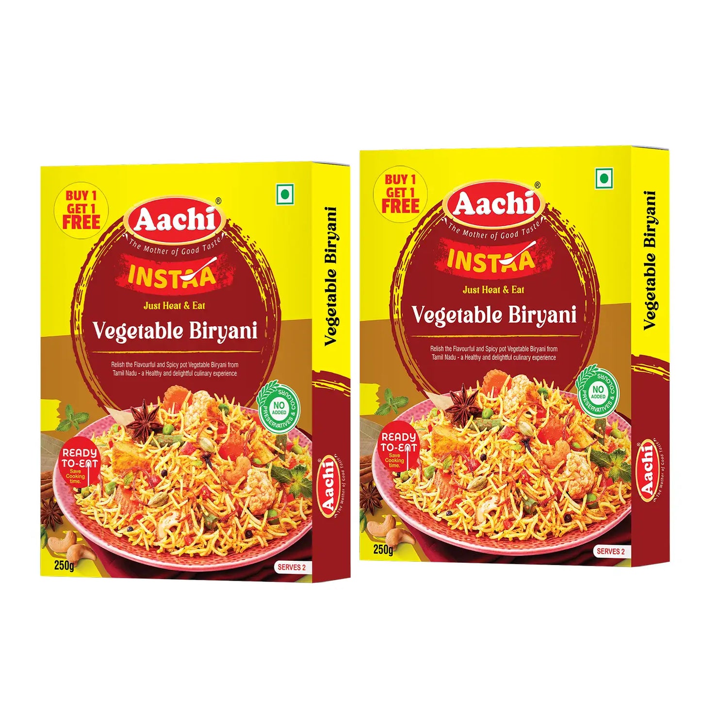 Instant Vegetable Biryani