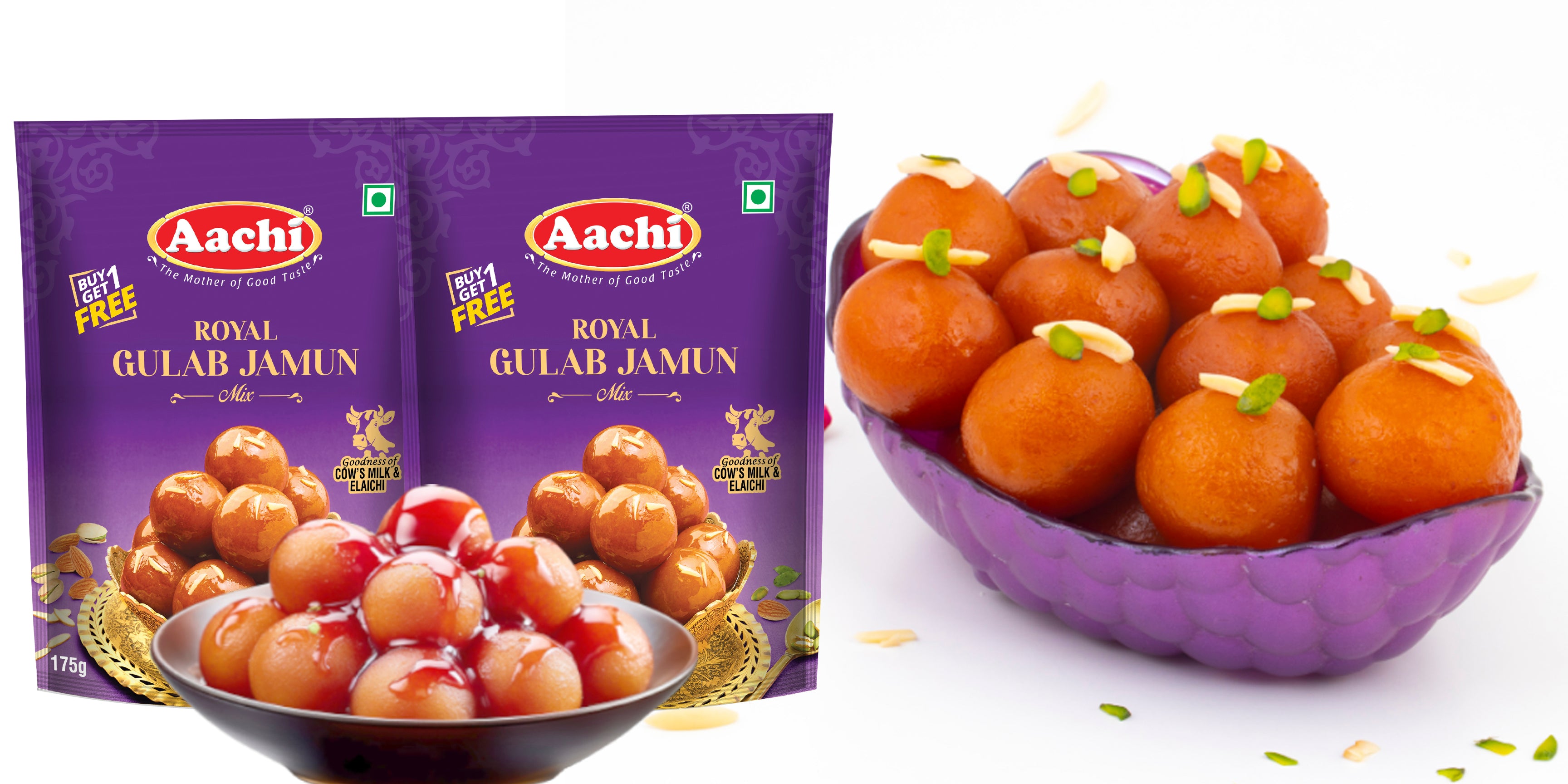 Buy Aachi Gulab Jamun Mix For Easy Homemade Desserts Aachifoods