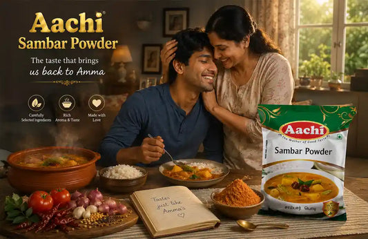 Aachi Sambar Powder – The Taste That Takes You Back to Mother’s Kitchen