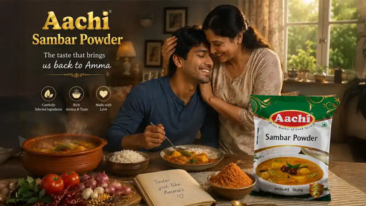 Aachi Sambar Powder – The Taste That Takes You Back to Mother’s Kitchen
