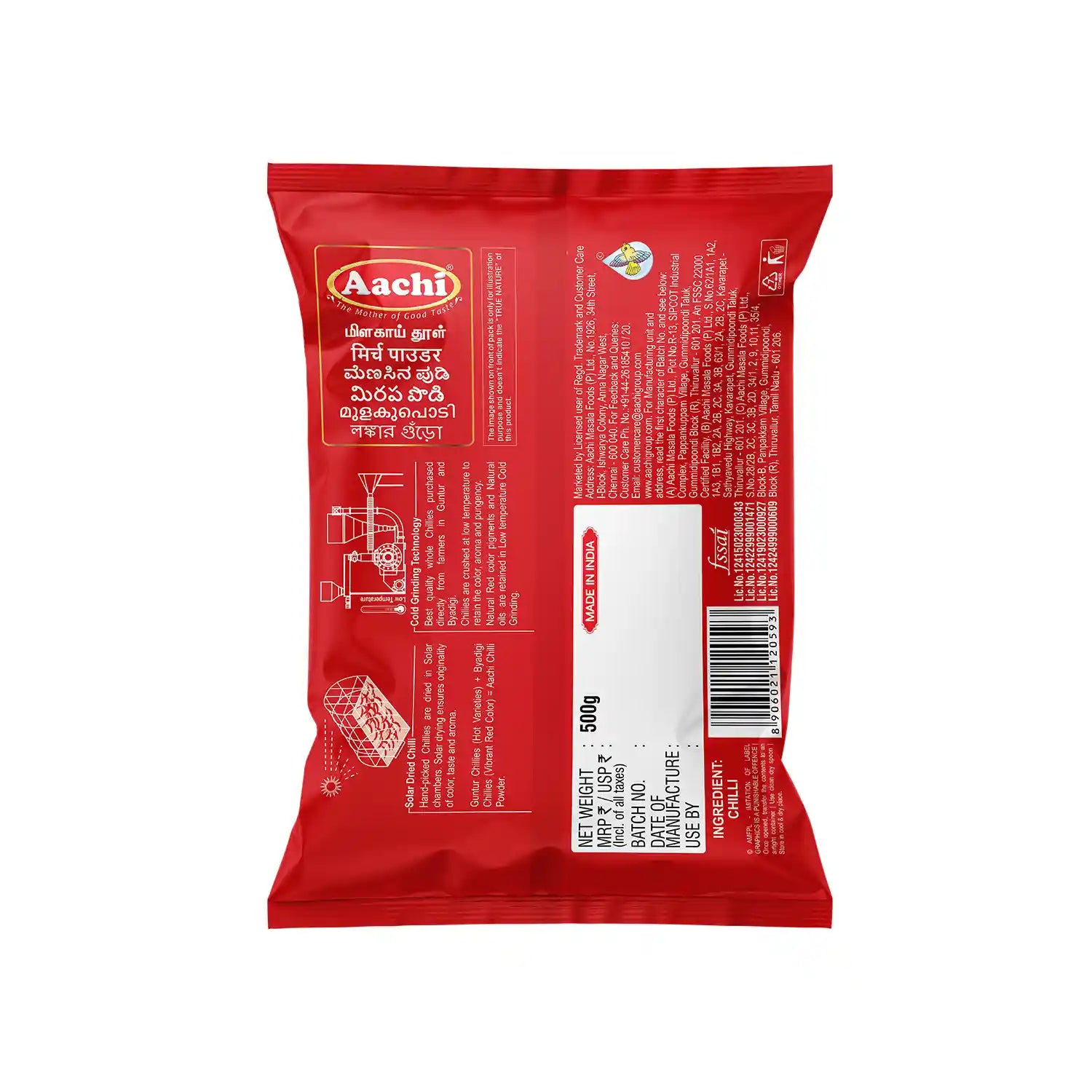 Chilli Milagai Podi