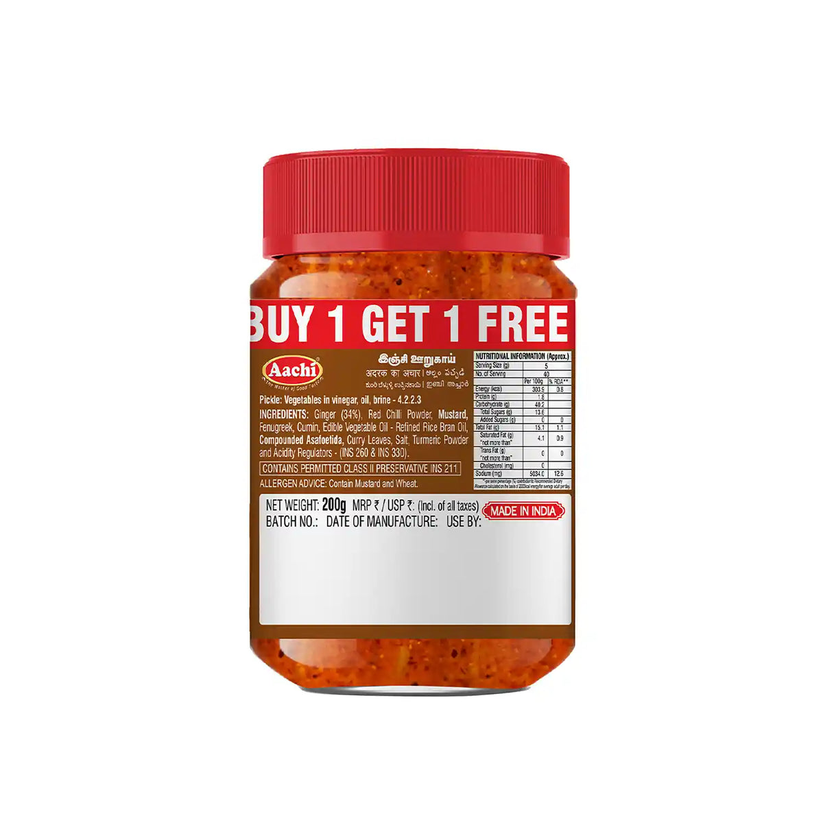 Ginger Pickle B1G1