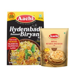 Hyderabadi Basmati Biryani Kit With 100gm Royal Pasayam Mix